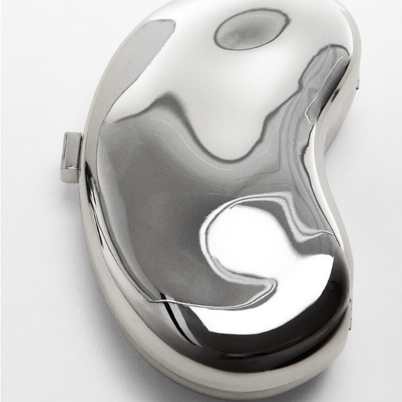 MNG Metallic clutch bag - Picture 2 of 4